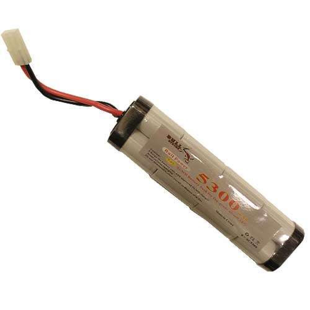 9,6V 5300mAh Ni-Mh - Large Type, batteri