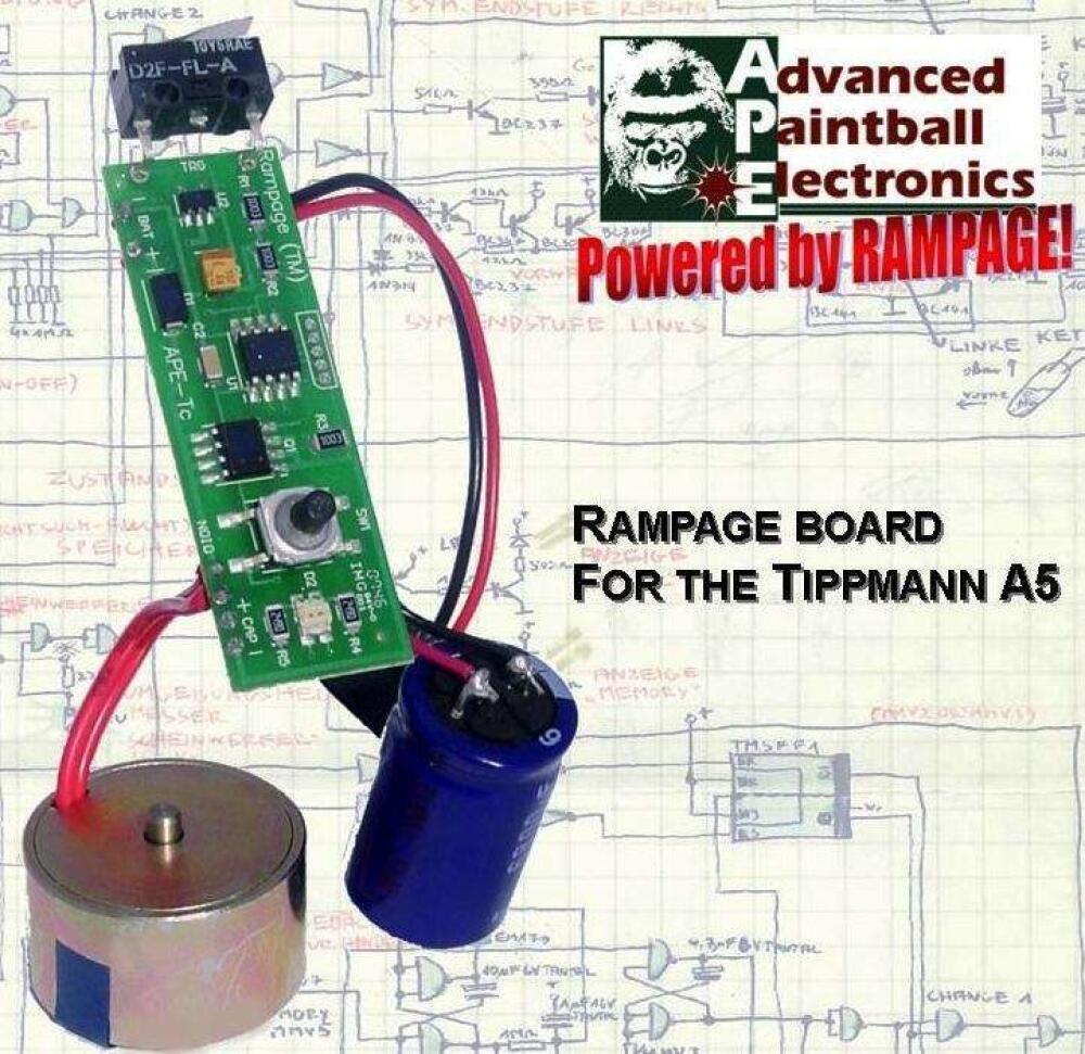 Rampage Board for the A5 w/Powershot Solenoid