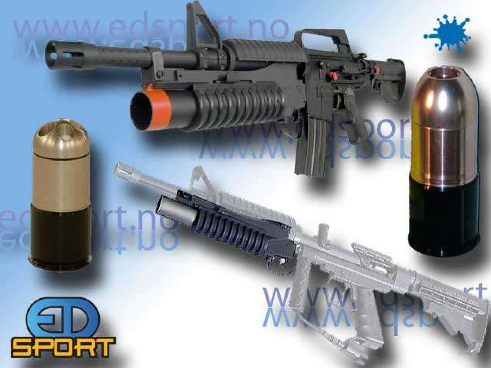 M43 Thunder Grenade, M203 (.43 cal. paintball)