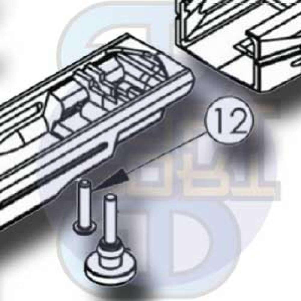 Tiberius, Handle screw, rear