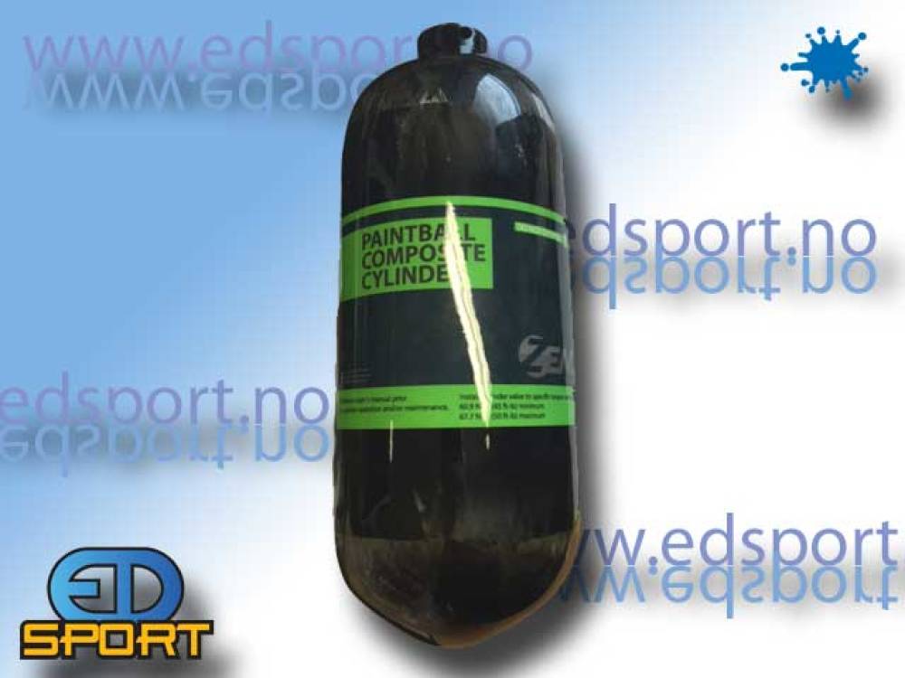 Luftflaske, 1,1 liter, 310 bar/uten regulator, Com