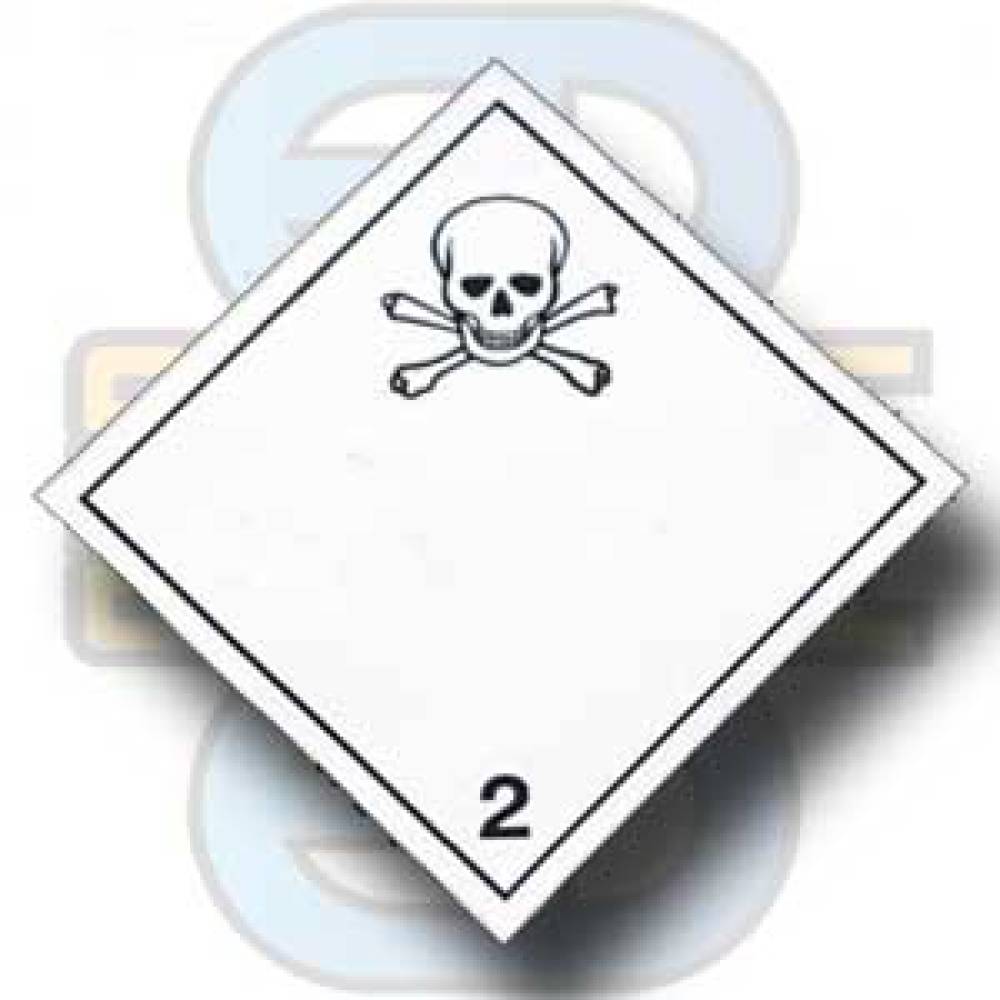 Sticker, Toxic Gas