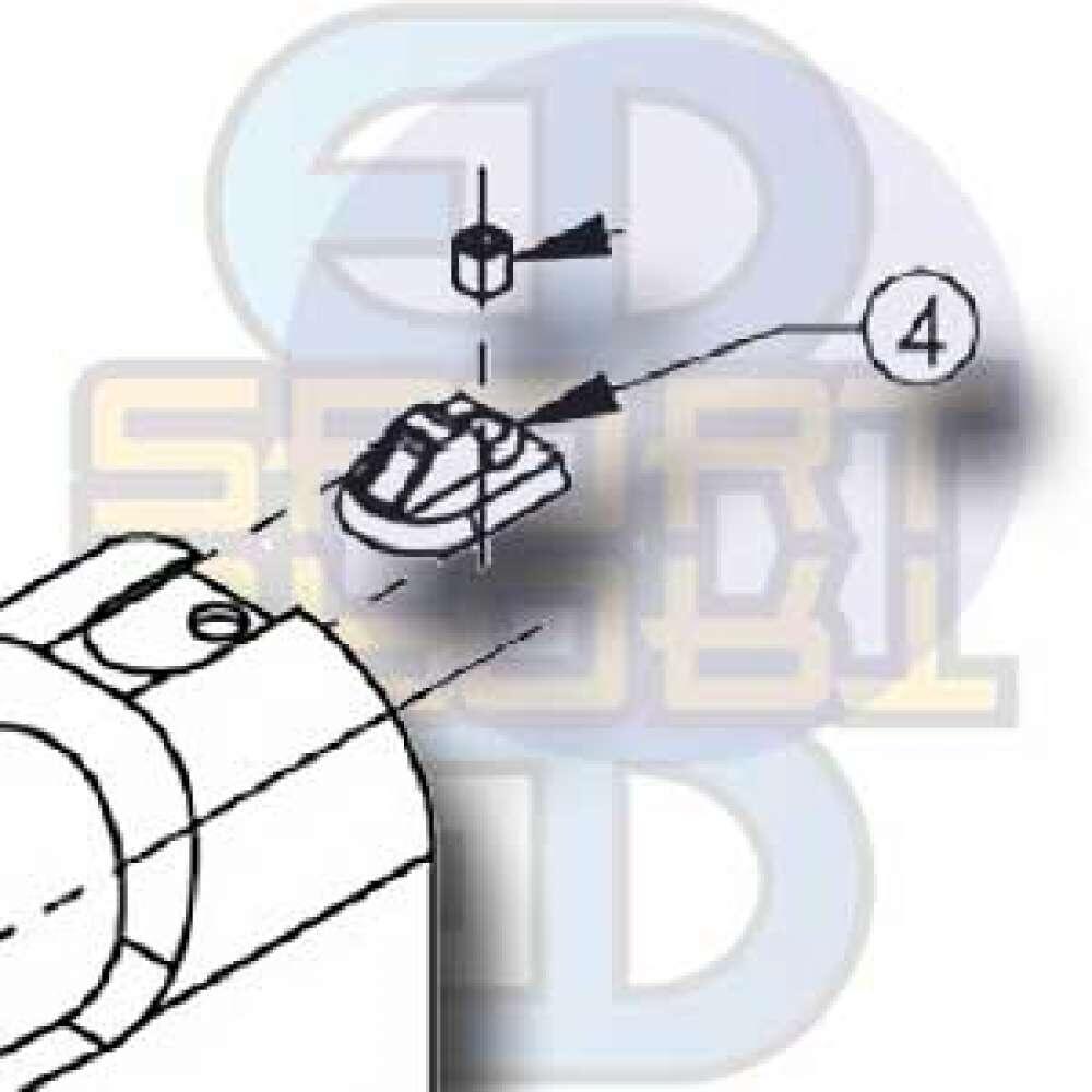 T9.1 Hopper Adpt Screw - H-SHCS 440 1/4