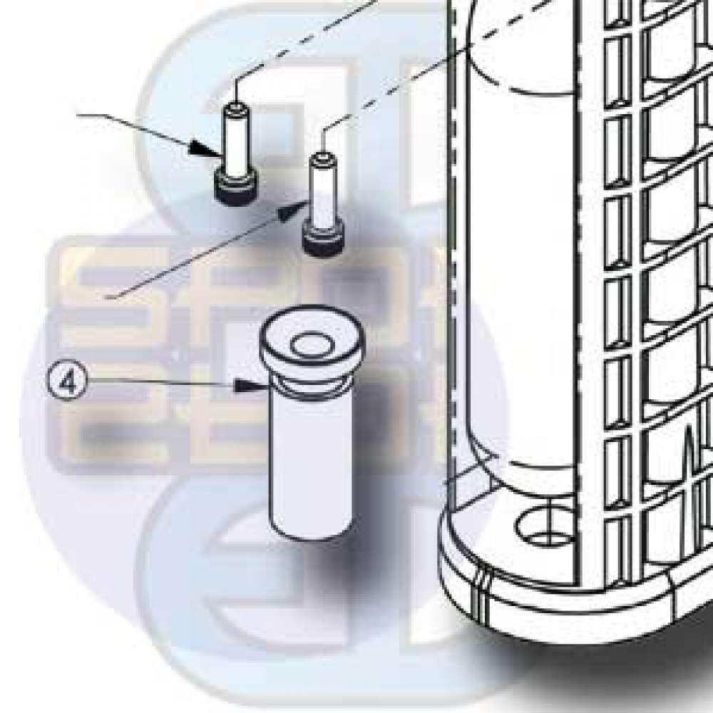 Tiberius, CO2 Base Screw (#W3106) 