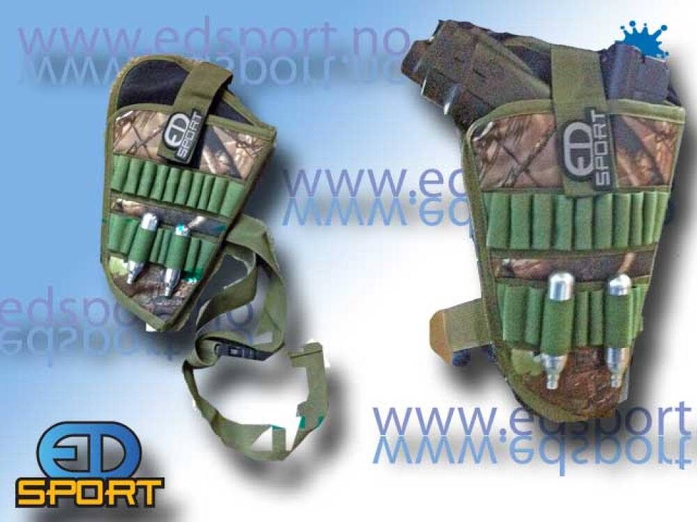 Hylster for paintballpistol, enkelt