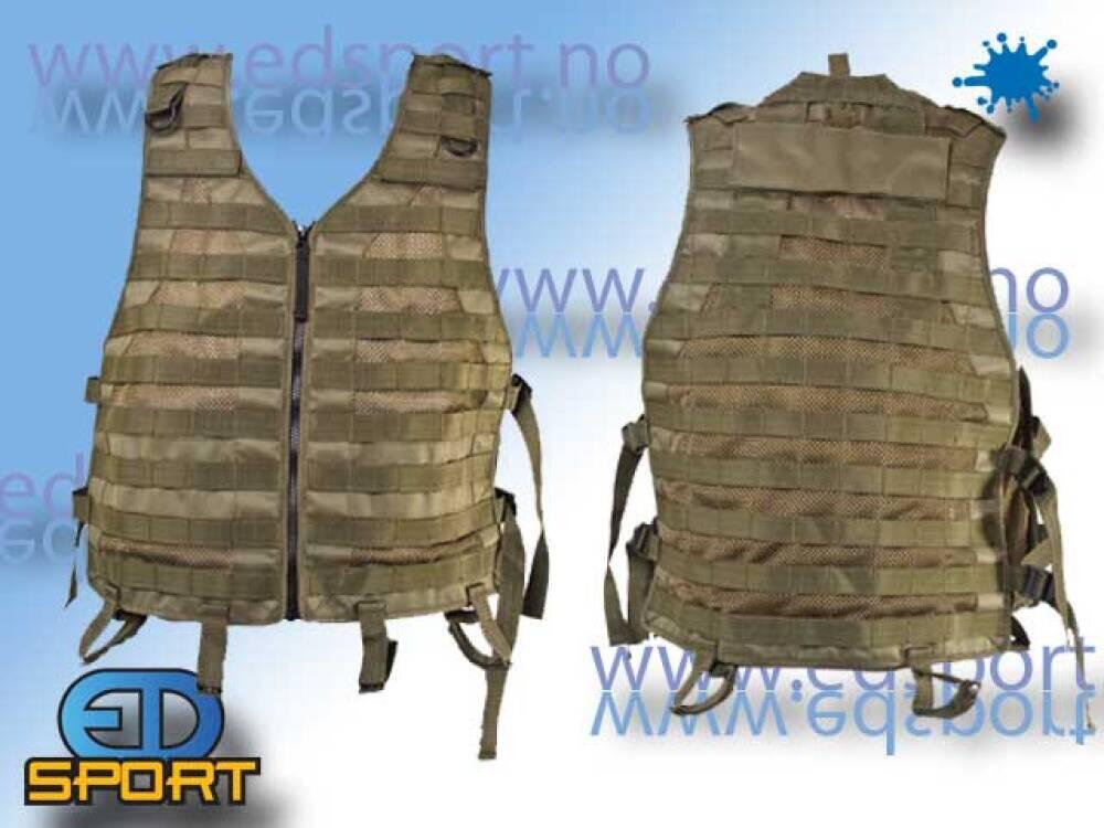 V-Tac, Tango Vest (Olive) - bakside