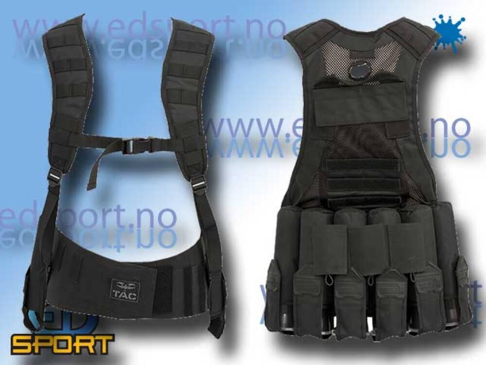 V-Tac Tactical Echo vest, Svart - bakside