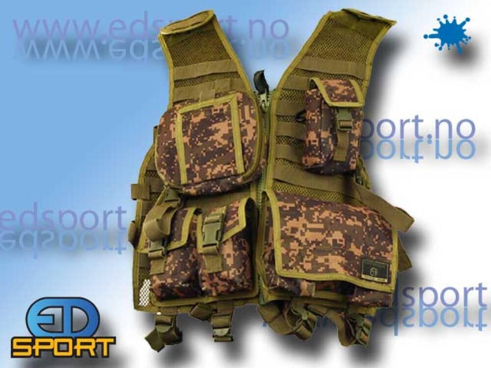 Paintballvest, Digi Camo, Assault